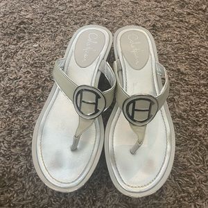 Nike air sandal/platforms